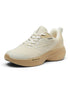 GLIMPSE Off White Women's Running Shoes